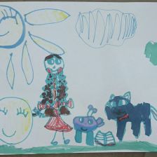 Елизавета Александровна Плисова в конкурсе «Замурчательные рисунки»