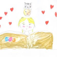 Доминика Ивановна Клименкова в конкурсе «Замурчательные рисунки»