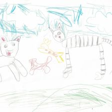 Мирослава Руслановна Попова в конкурсе «Замурчательные рисунки»