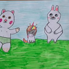 Ариана Дмитриевна Романова в конкурсе «Замурчательные рисунки»