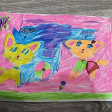 Дарина Владимировна Гличенко в конкурсе «Замурчательные рисунки»