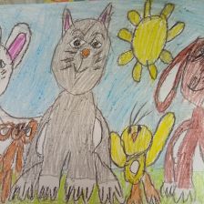 Иван Игоревич в конкурсе «Замурчательные рисунки»