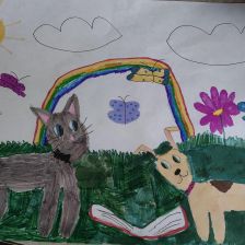 Полина Александровна Потехина в конкурсе «Замурчательные рисунки»