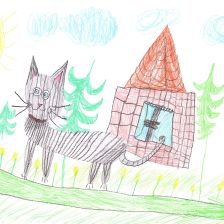 Агата Евгеньевна Кадуркина в конкурсе «Замурчательные рисунки»