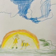 София Игоревна Синякова в конкурсе «Замурчательные рисунки»