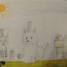 Оля Юрьевна Плотникова в конкурсе «Замурчательные рисунки»