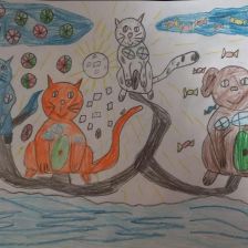 Богдан Павлович Стрижак в конкурсе «Замурчательные рисунки»