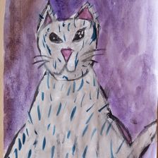 Ульяна Ковалева в конкурсе «Замурчательные рисунки»