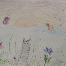 Ева Кухтина в конкурсе «Замурчательные рисунки»