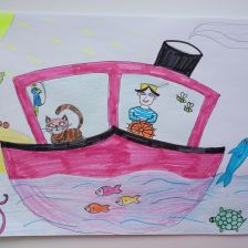 Ралина Айнуровна Ралина в конкурсе «Замурчательные рисунки»