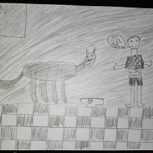 Гоша в конкурсе «Замурчательные рисунки»