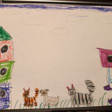 Вика в конкурсе «Замурчательные рисунки»