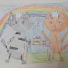 Алёна Павловна Перевозникова в конкурсе «Замурчательные рисунки»