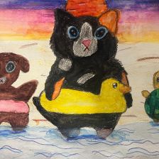 Алиса Морозова в конкурсе «Замурчательные рисунки»