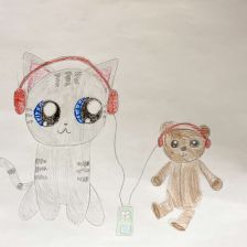 Анастасия Рог Алексеевна в конкурсе «Замурчательные рисунки»