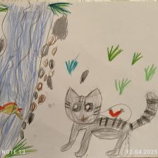 Аиза Рамазанова в конкурсе «Замурчательные рисунки»