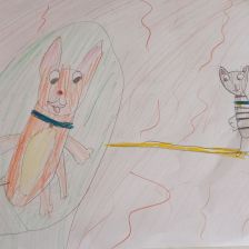 Милана Леонидовна Горох в конкурсе «Замурчательные рисунки»