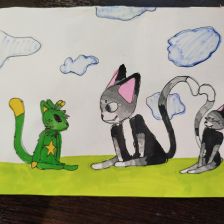 Анастасия Владиславовна Игошина в конкурсе «Замурчательные рисунки»