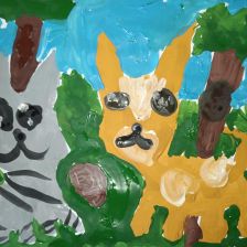 Ания Фаридовна Дубина в конкурсе «Замурчательные рисунки»