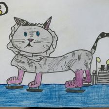 Дамир Русланович Шантаев в конкурсе «Замурчательные рисунки»