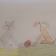 Маша Евгеньевна Грек в конкурсе «Замурчательные рисунки»