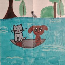 Стефания Ивановна Кузьмина в конкурсе «Замурчательные рисунки»