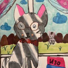 Алина Максимовна Макина в конкурсе «Замурчательные рисунки»