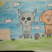 Валерия П К в конкурсе «Замурчательные рисунки»