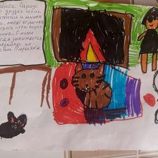 Александра Дмитриевна Дулепова в конкурсе «Замурчательные рисунки»