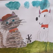 Варвара Сергеевна Мартынова в конкурсе «Замурчательные рисунки»