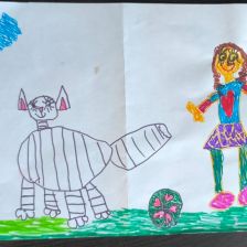 Анна Хазова в конкурсе «Замурчательные рисунки»