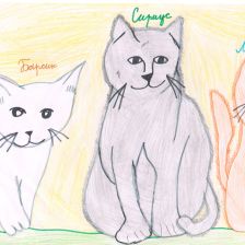 Марина Дмитриевна Карагаева в конкурсе «Замурчательные рисунки»