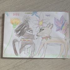 Дарья Романовна Вербицкая в конкурсе «Замурчательные рисунки»