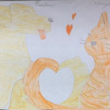 Александра Сергеевна Крашенинникова в конкурсе «Замурчательные рисунки»