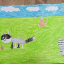 Саша Прыгин в конкурсе «Замурчательные рисунки»