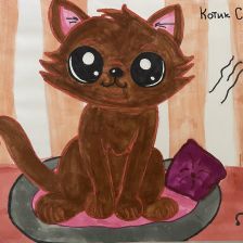 Милана Семеновна Филиппова в конкурсе «Замурчательные рисунки»