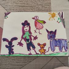 Ксюша Максимова Вихрева в конкурсе «Замурчательные рисунки»