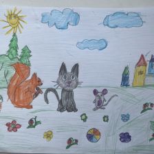 Элина Сергеевна Петрова в конкурсе «Замурчательные рисунки»