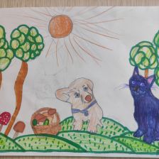 Амалия Айратовна Галина в конкурсе «Замурчательные рисунки»