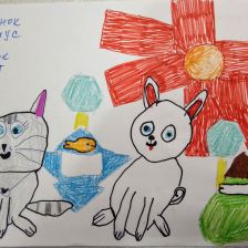 Вика Шихова в конкурсе «Замурчательные рисунки»