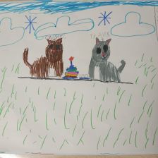 Макар Сергеевич Аксёнов в конкурсе «Замурчательные рисунки»