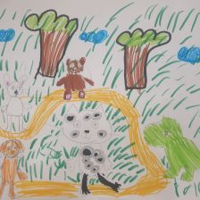 Настя Степура в конкурсе «Замурчательные рисунки»