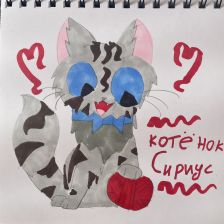 Дарья Романовна Попова в конкурсе «Замурчательные рисунки»