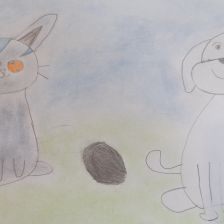 Маша Максимова в конкурсе «Замурчательные рисунки»