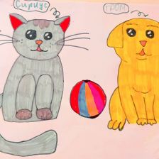 Арина Сергеевна Иванова в конкурсе «Замурчательные рисунки»