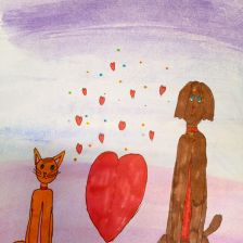 Милана Анатольевна Кислер в конкурсе «Замурчательные рисунки»