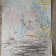 Диана Божукова в конкурсе «Замурчательные рисунки»