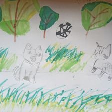 Василиса Дмитриевна Труханович в конкурсе «Замурчательные рисунки»