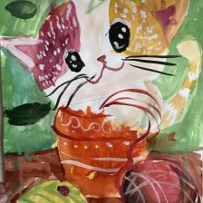 Матвей Курочкин в конкурсе «Замурчательные рисунки»