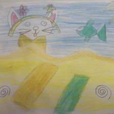 Вера Андреевна Шаповалова в конкурсе «Замурчательные рисунки»